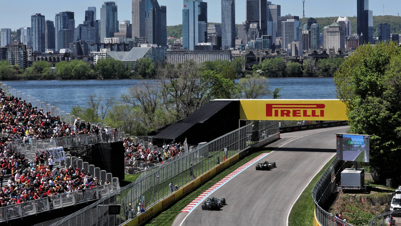 Canadian GP Sprint Qualifying: Russell on pole, Antonelli P2
