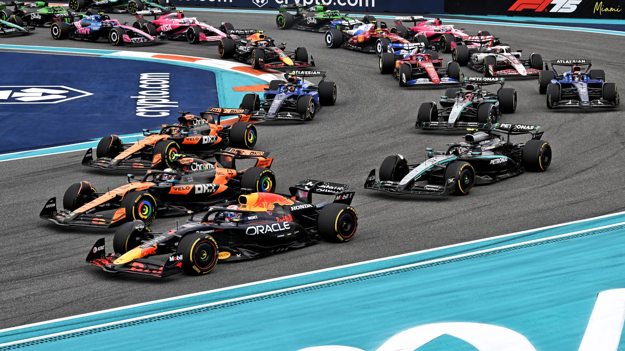 Ferrari, Red Bull Chase McLaren After Miami F1 Dominance