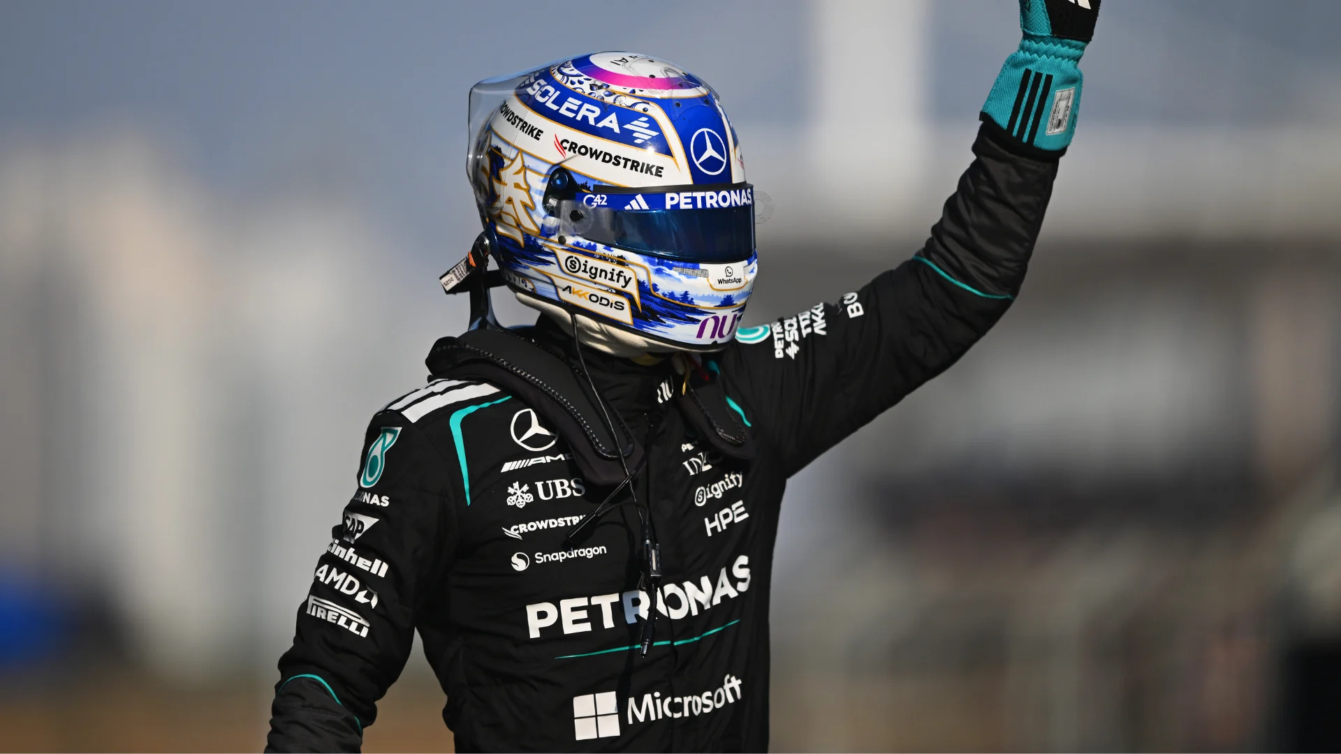 Russell Dominates China Sprint Qualifying, Mercedes Front Row Lockout