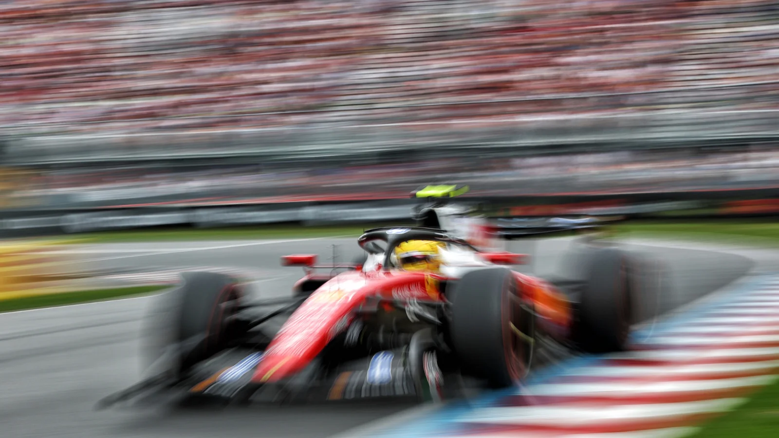 Russell takes Canada pole as Mercedes lock out front row