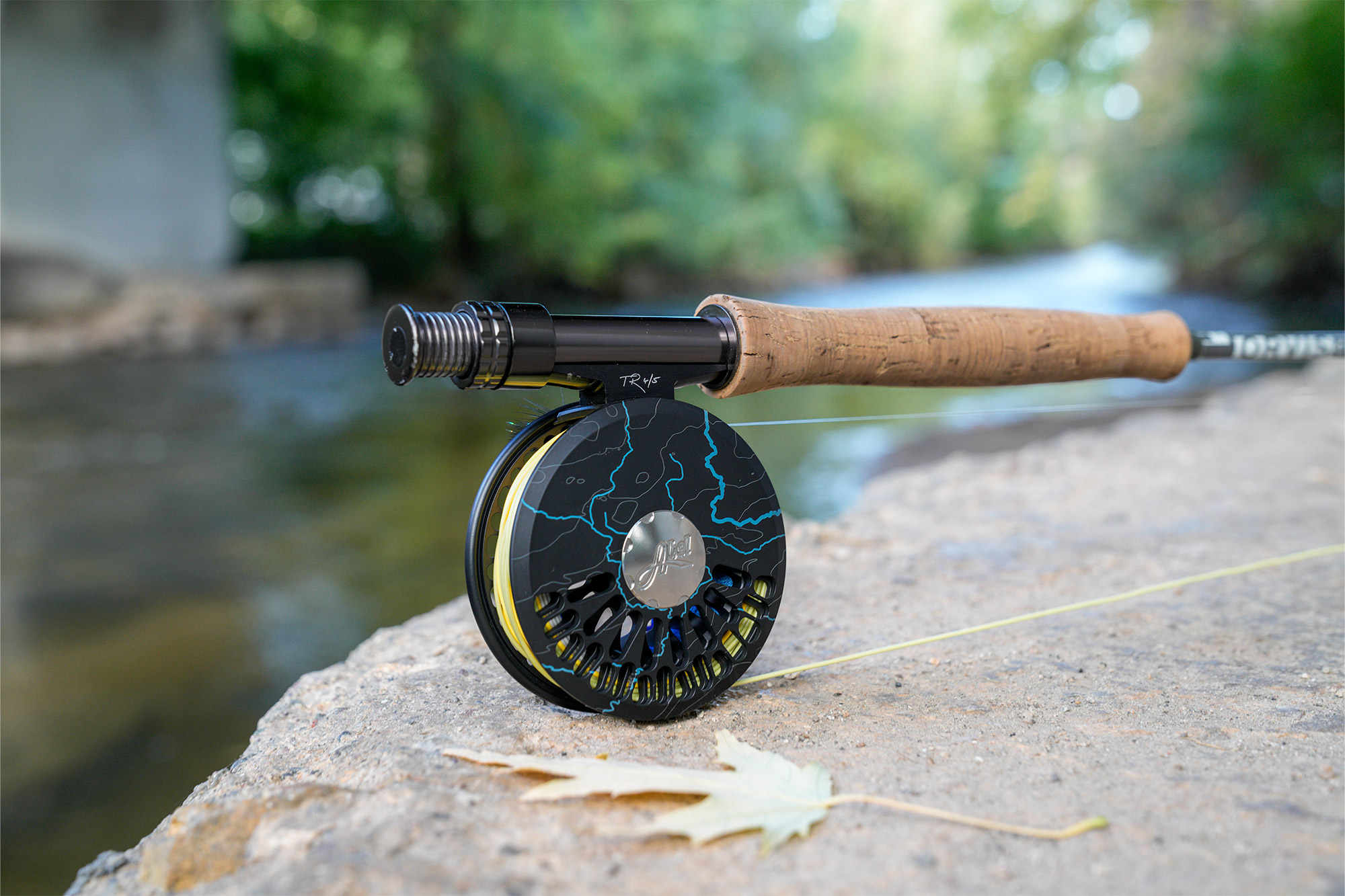 Abel Reels Partners with onWater App to Launch Customizable Blue Line Project TR Fly Reel