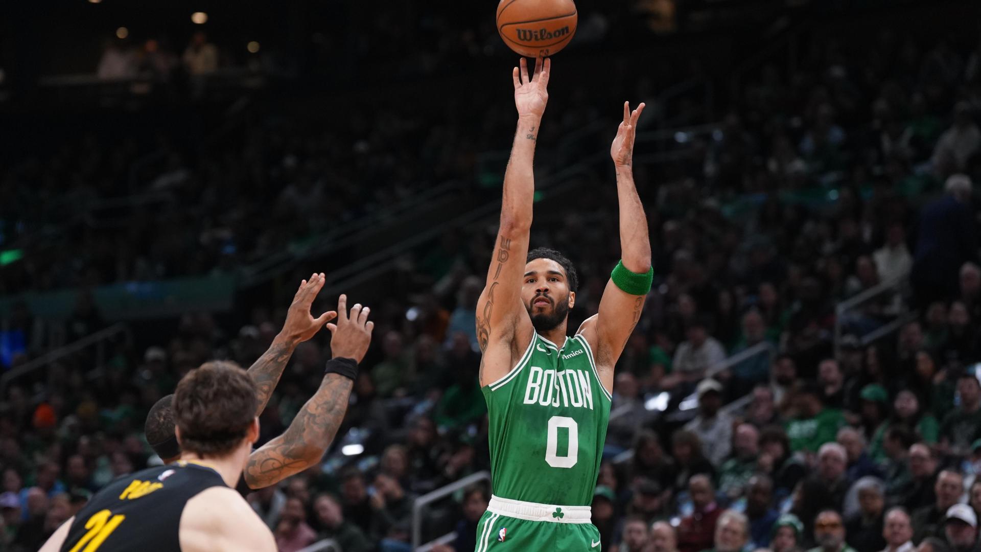 Celtics' Dynamic Duo Dominates in Dominant Victory Over Struggling Warriors