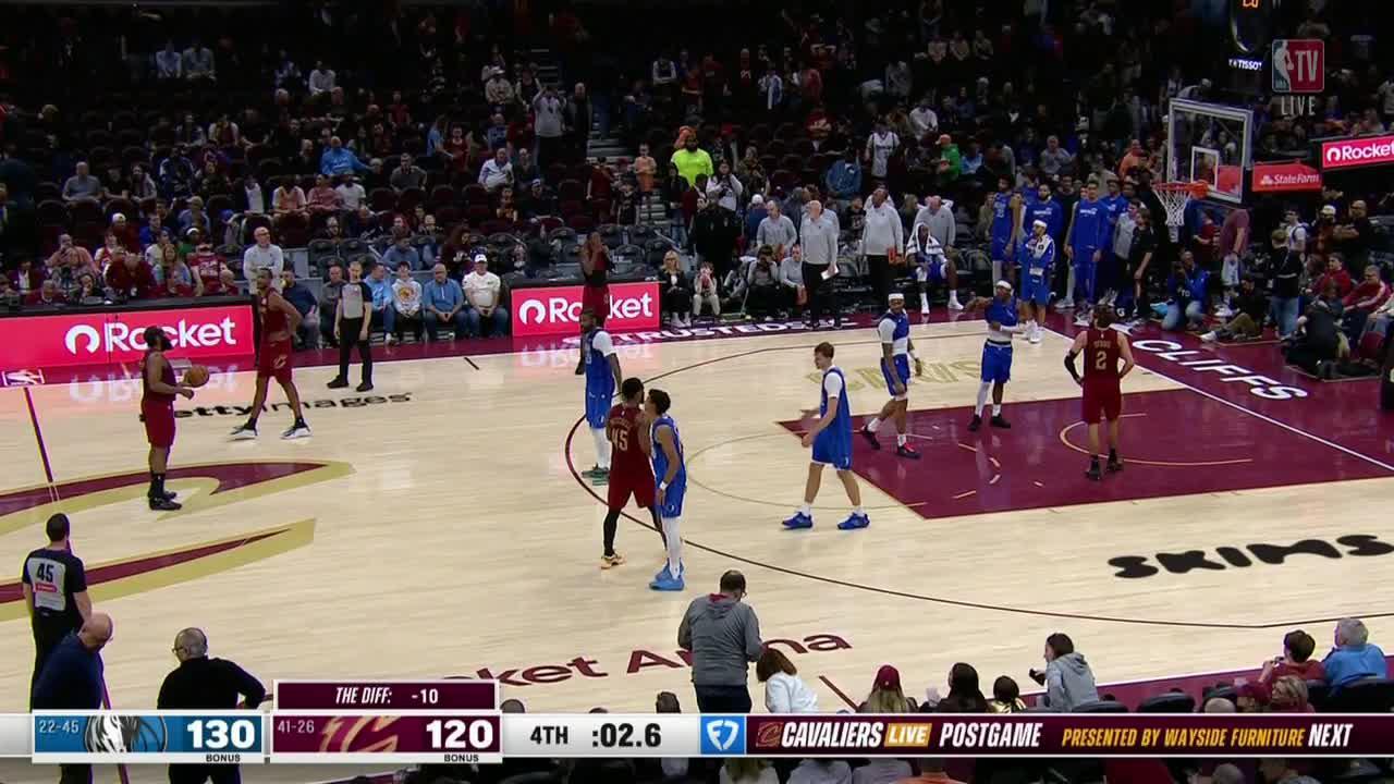 Mavericks Storm Back Against Cavaliers With Dominant Second Half Performance, Snap Seven-Game Skid