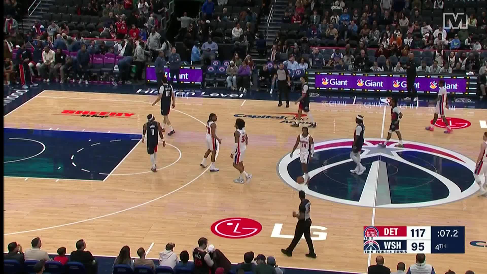 Pistons Dominate Washington Without Cunningham, Extend Eastern Conference Lead