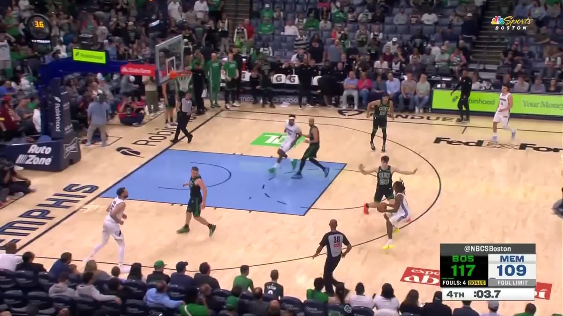 Celtics' Fourth-Quarter Surge Extinguishes Grizzlies' Upset Bid in Memphis